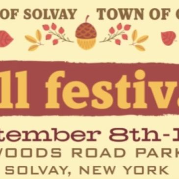 Fall Fest is Coming September 8th-10th